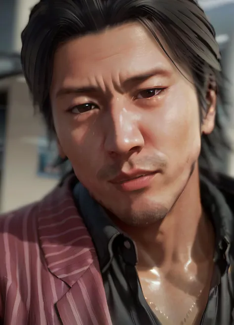 (SFW,8k, RAW photo, best quality, masterpiece:1.2),(realistic, photo-realistic:1.37),1 man,akiyama ,(((portrait,looking at camera))), facial close-up <hypernet:akiyama:1>