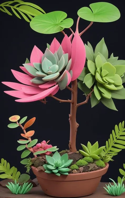 petite pink creeping fan-shaped plant, brittle texture stubby thorn, knobby, cordate succulent leaf, irregular venation, clustered, crenate leaf margin, sepaloid, clustered, BREAK monitoring,captivating,Cavernous,nostalgic,vibrant energy,heartwarming,troll,gourmet,moldy, environment lighting