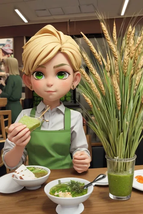 Wheat grass food