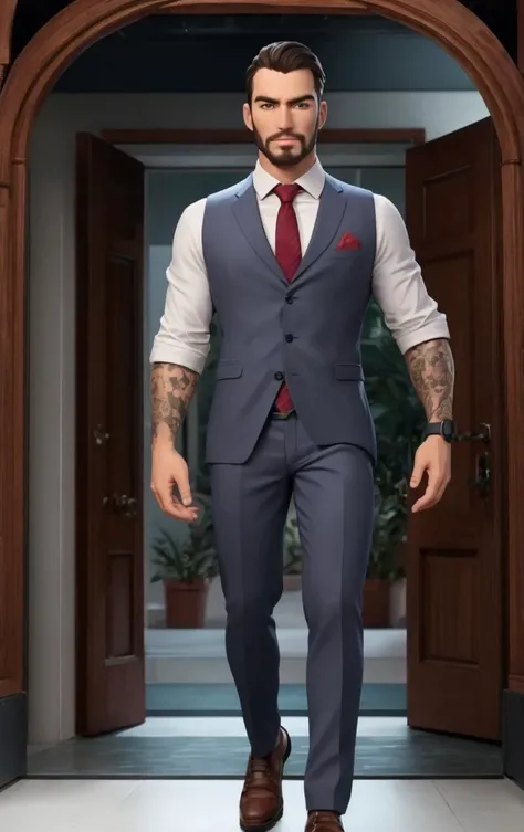 , a man