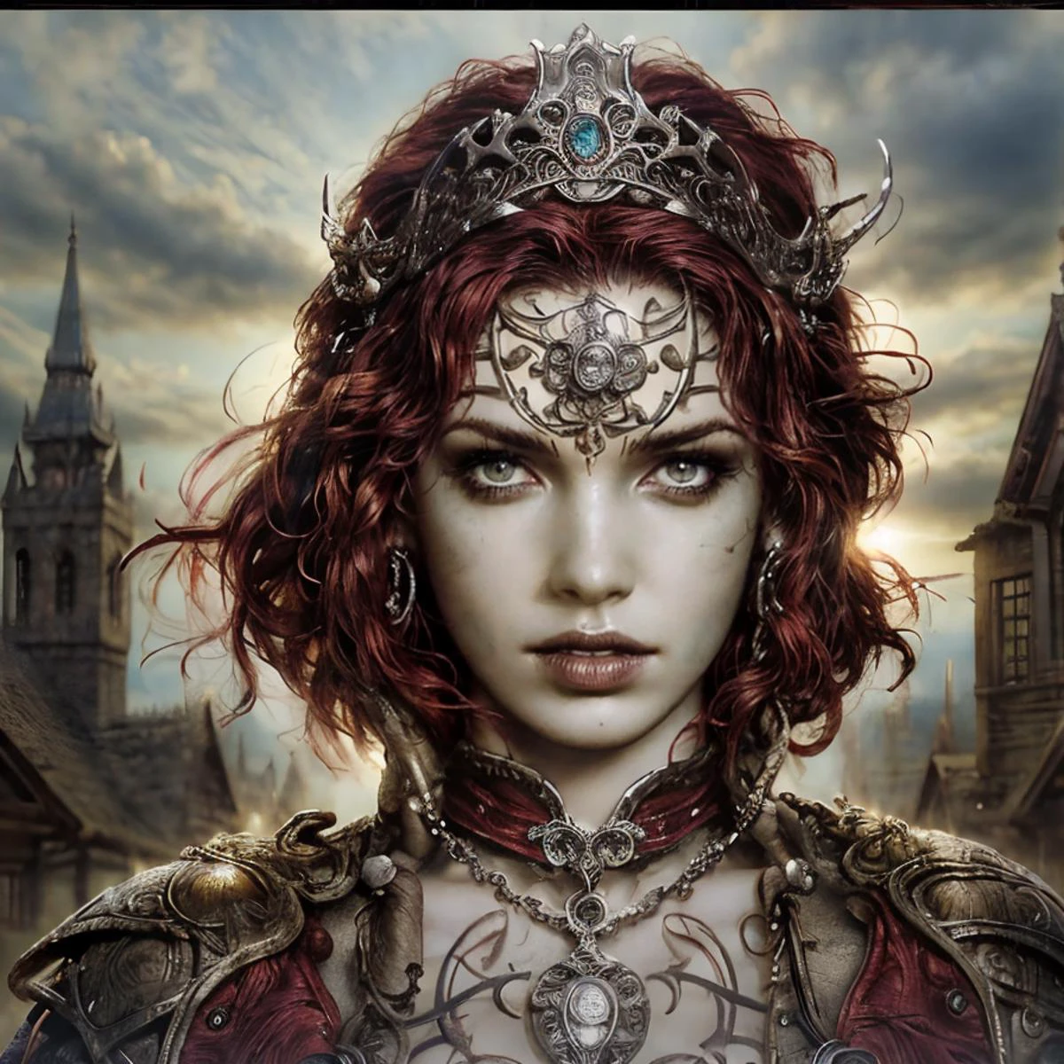 RAW photo, (masterpiece:1.3), subsurface scattering, heavy shadow, (high quality:1.4), (intricate, high detail:1.2), professional photography, HDR, High Dynamic Range, realistic, ultra realistic, photorealistic, high resolution, film photography, ambient lighting, atmospheric effects, <lora:detail_slider_v4:2>, OverallDetail, epic medieval fantasy, a gambler playing cards in a medieval inn, wearing an intricate doublet with sandy blonde long and messy hair, beret, mehe, <lora:Medieval_Headwear:1>, locket, fingerless gloves, belt, at sundown, <lora:zoom_slider_v1:-1.5>, <lora:cleavage:-1>, in the style of Johan Grenier, epiCPhoto
