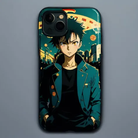 (Phone case), (Wide Shot:1.2), simple background, <lora:PhoneCase_Sora-000008:0.6>, (style of Yuko Shimizu:1.3)
(masterpiece, best quality:1.5),
Toggle coat, The Hudson River, at Dusk, \Saeko(highschool of the dead)