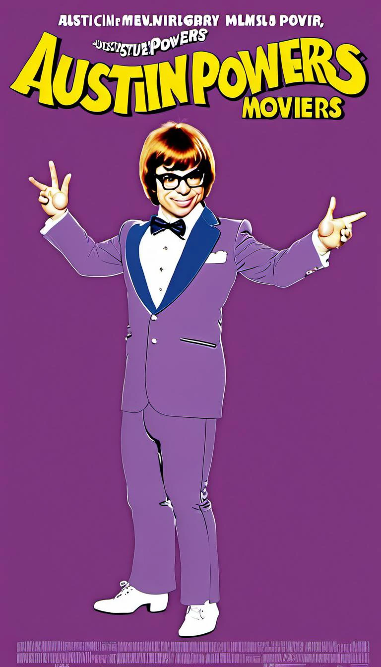 Austin Powers movie poster