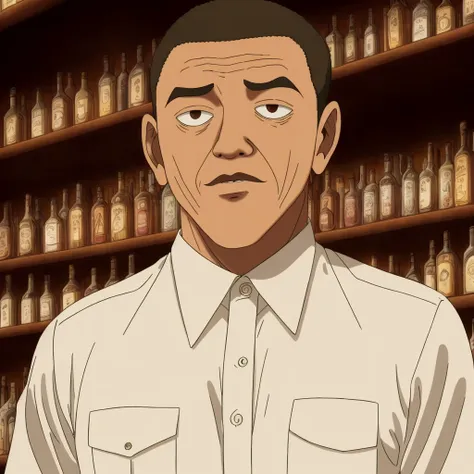 Barrack Obama , portrait ,  <lora:MobPsycho:0.75>