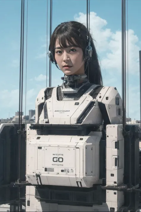 1girl, solo, a colorful mecha girl on the front of space elevator,nsfw,Space elevator,
(best quality), (masterpiece),(ultra-detailed:1.2),(photorealistic:1.4),(highres),
sky,day, building, cloud, motor vehicle, outdoors, military
<lora:space-elevator_v1:0.7>