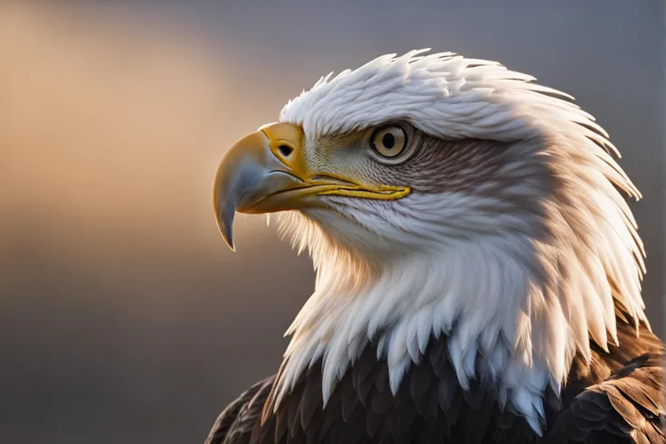 award-winning photo of an american bald eagle, 20 megapixels, 32k definition, fashion photography, ultra-detailed, very beautiful, elegant