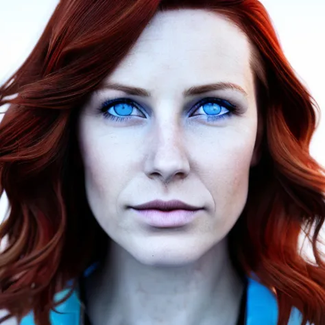 dskflll, 1girl, solo, a woman with red hair, incredibly detailed beauty, photorealism, smirk, blue eyes, wearing a headband, rim lighting, cinematic ,lighting , foto realistic,  dskflll, dskflll, 1girl, solo, a woman with red hair, incredibly detailed beauty, photorealism, smirk, blue eyes, wearing a headband, rim lighting, cinematic ,lighting , foto realistic,  dskflll