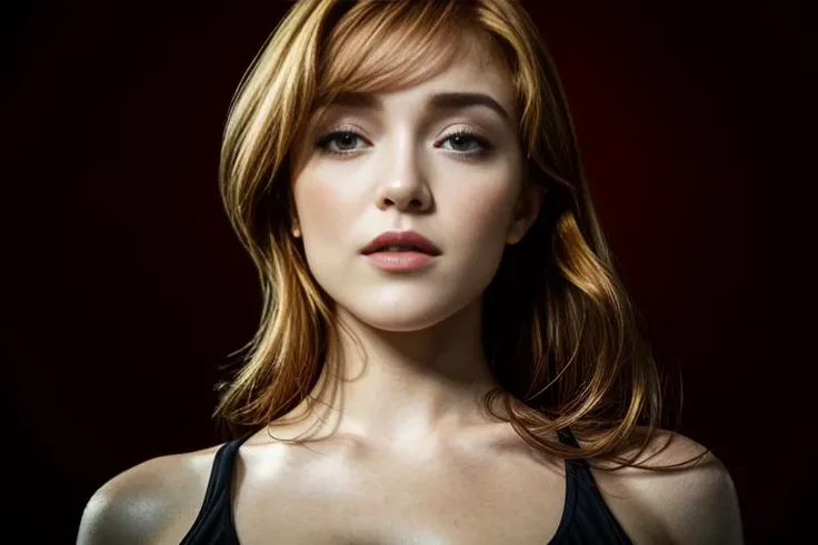 portrait of DEN_jia_lissa wearing a plain top, [Red lighting], ((headshot)), clothes, dressed, plain top, top, shirt, t-shirt, face focus, black background, shadows, dramatic,
photorealistic, high detail, detailed, beautiful, <lora:epi_noiseoffset2:1> <lora:add_detail:1>