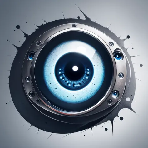 cartoon, animated eyes, logo