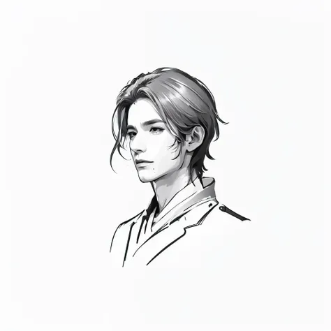 best quality, high quality, 8K, white background, {{{lineart:1.3}}}, 1boy, solo, zlayato, <lora:logo_v1:0.6>, <lora:zlayato5:0.8>
