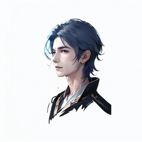 best quality, high quality, 8K, white background, {{{lineart:1.3}}}, 1boy, solo, zlayato, <lora:logo_v1:0.6>, <lora:zlayato5:0.8>