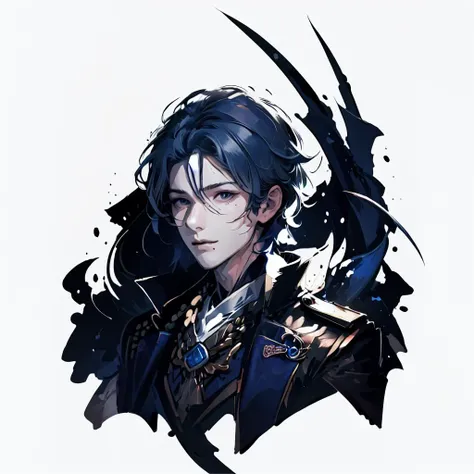 best quality, high quality, 8K, white background, {{{lineart:1.3}}}, 1boy, solo, zlayato, <lora:logo_v1:0.6>, <lora:zlayato5:0.8>