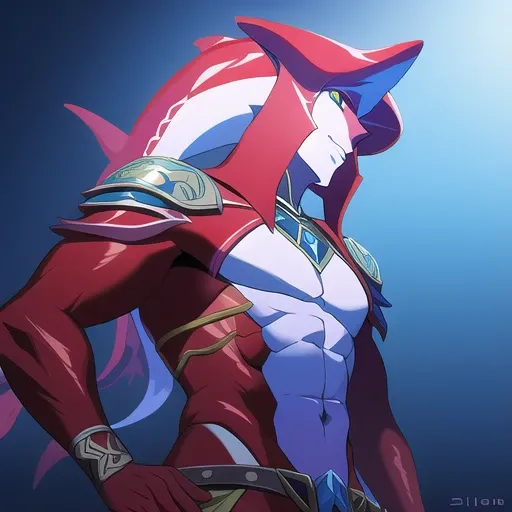 [[[masterpiece]]], best quality, detailed digital painting, sidon, <lora:Sidon-1.5-v2:0.6>