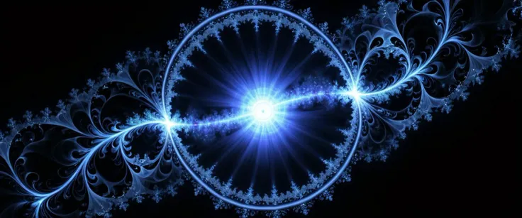 the fractal of 2(i), 2(i+1), 2(i+2), 2(i-1) using the 8th magical color as a black light painting surrounded by aether particles