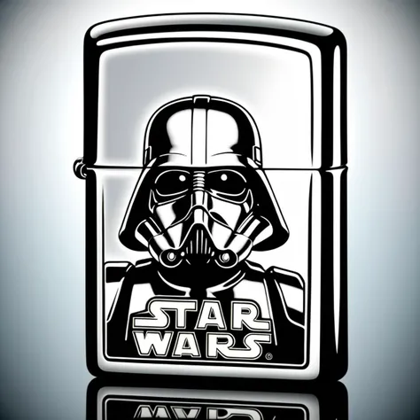 product photography , a zippo, inspired by star wars<lora:zippo:1.0>