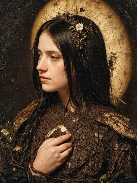 Photo,
, close up,
It is not to be thought that the life of darkness is sunk in misery and lost as if in sorrowing. There is no sorrowing. For sorrow is a thing that is swallowed up in death, and death and dying are the very life of the darkness.