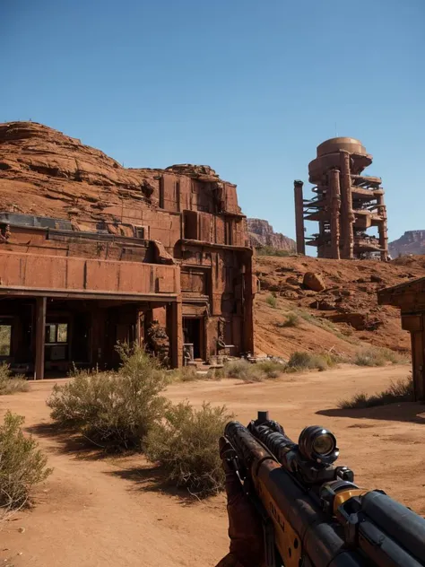 photo of the sci fi movie after the rust game