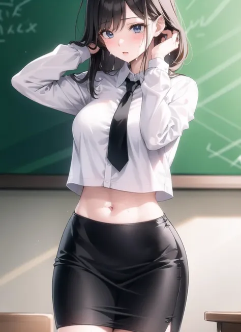 Changing clothes Classroom Patterned lingerie anime illustrated beste-Quality Chizuru Mizuhara 独奏