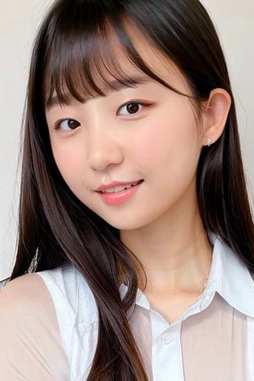 "1girl,photo of pyoapple, brown hair, best quality, white shirt,(detailed face:1.4), (looking at viewer:1.4), shiny skin, smile, city background ,(half body:1)
<lora:last-000005:0.850>