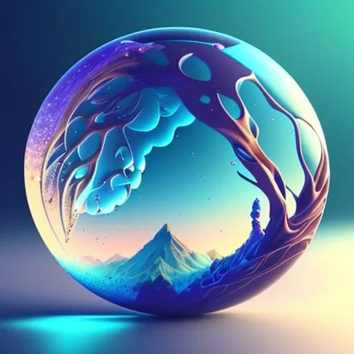 bubblerealm <lora:bubblerealm_model:0.75> art