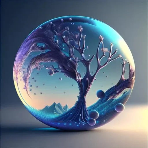 bubblerealm <lora:bubblerealm_model:0.75> art