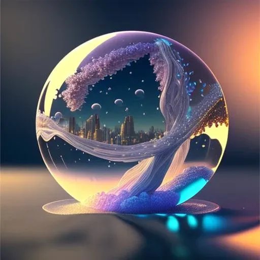 bubblerealm <lora:bubblerealm_model:0.75> art