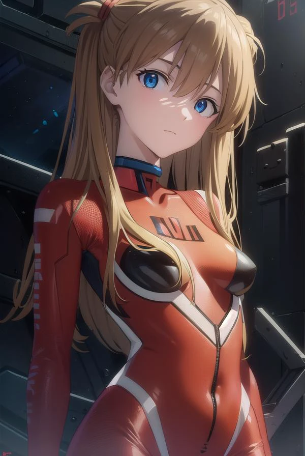 asukalangley, <lora:asuka langley soryu rebuild-lora-nochekaiser:1>,
asuka langley soryu, (souryuu asuka langley:1.2), long hair, bangs, blue eyes, brown hair, hair ornament,
BREAK bodysuit, pilot suit, plugsuit, (red bodysuit:1.5), interface headset,
BREAK outdoors, city, sky, clouds, sun,
BREAK looking at viewer, (cowboy shot:1.5),
BREAK <lyco:GoodHands-beta2:1>, (masterpiece:1.2), best quality, high resolution, unity 8k wallpaper, (illustration:0.8), (beautiful detailed eyes:1.6), extremely detailed face, perfect lighting, extremely detailed CG, (perfect hands, perfect anatomy),