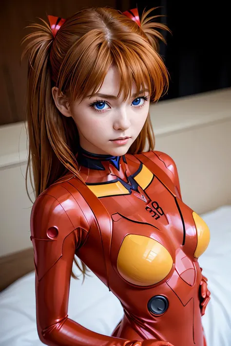 (masterpiece, best quality), 1girl, <lora:asukalangleysouryuu-lora-nochekaiser:1> asuka langley soryu, (souryuu asuka langley:1.5), blue eyes, hair between eyes, headgear, interface headset, orange hair, two side up, bodysuit, long sleeves, plugsuit, red bodysuit,