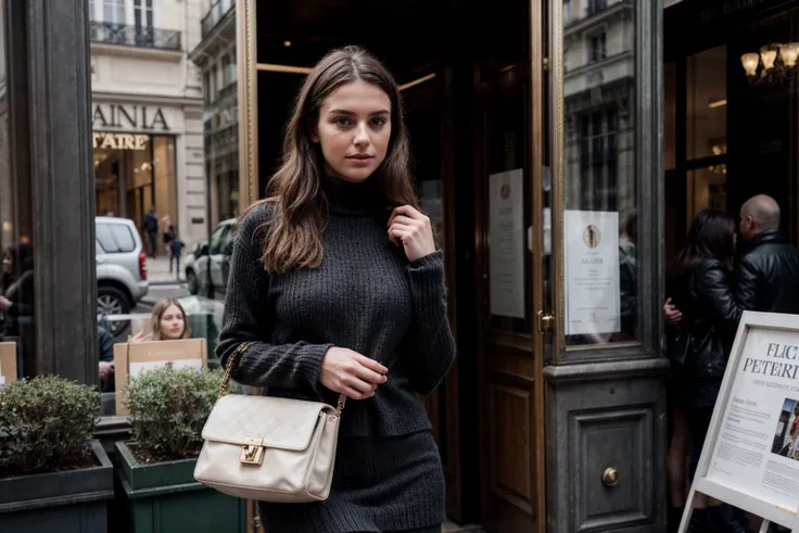 (high detail award-winning RAW photo), <lora:add_detail:1>,
Paris, France, after rain, autumn, Long shot, attractive Woman window shopping, designer bag, crowd, designer outfit, Leica M10-R, 35mm f/1.8