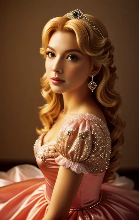 princess peach, Beautiful Lighting, Dramatic, Color Grading, Canon50, Glamor Shot, HD, Photo