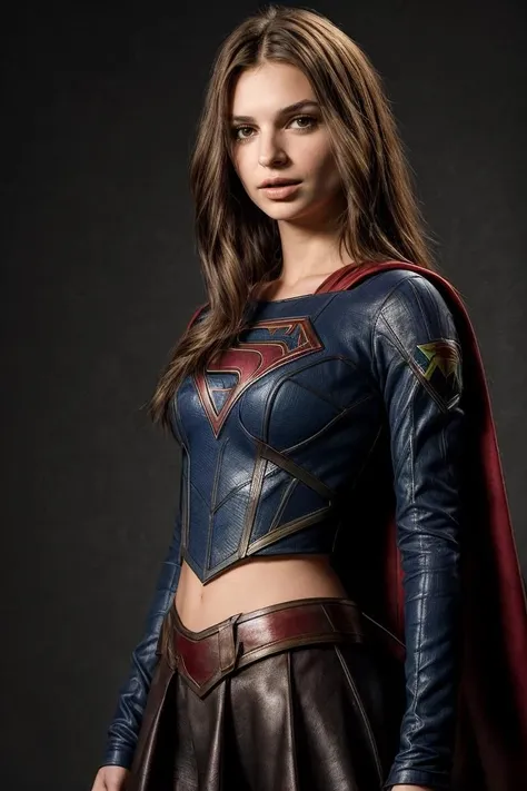 waist up portrait photo of (rtjk:1), as supergirl <lora:EmilyRatajKowskiDogu-000120:1>