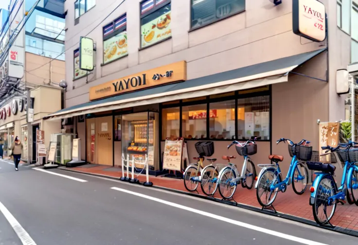 masterpiece, best quality, very aesthetic, absurdres,
yayoiken, storefront, bicycle, scenery, street, outdoors, sign, building, city, power lines, utility pole, lamppost, real world location, shop, day
 <lora:yayoiken_takatsuki_SDXL_V1:1>