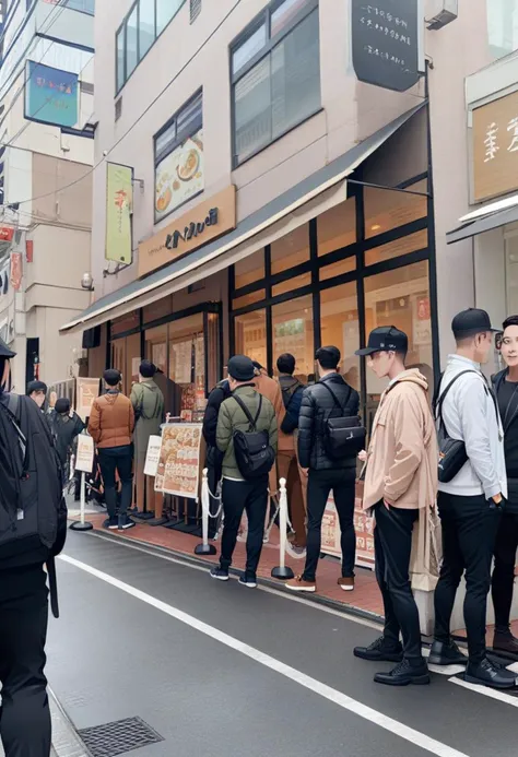 masterpiece, best quality, very aesthetic, absurdres,
yayoiken, storefront, 6+boys, multiple boys, outdoors, real world location, street, scenery, sign, building, jacket, bag, shoes, hat, black hair, multiple girls, pants, day
<lora:yayoiken_takatsuki_SDXL_V1:1>