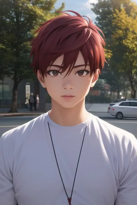 masterpiece, best quality, high quality, 1boy, solo, male focus, looking at viewer, upper body, <lora:enjou_retto:0.84>, enjou_retto, <lora:Realism-10:0.25>, Realism