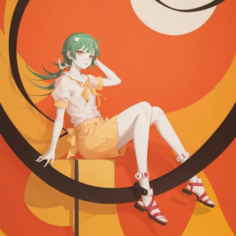 1girl,style/(monogatari/), masterpiece, best quality,