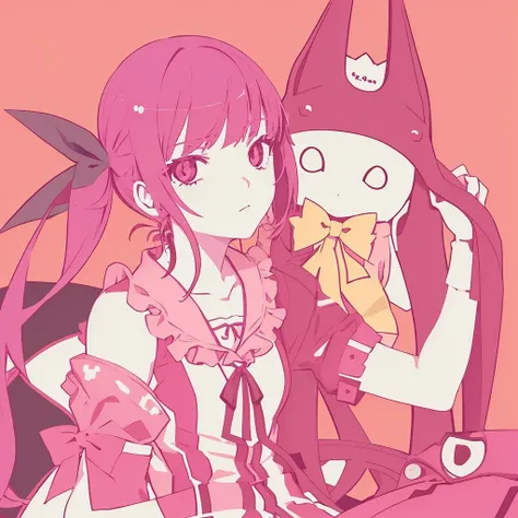 1girl,style/(monogatari/), masterpiece, best quality,