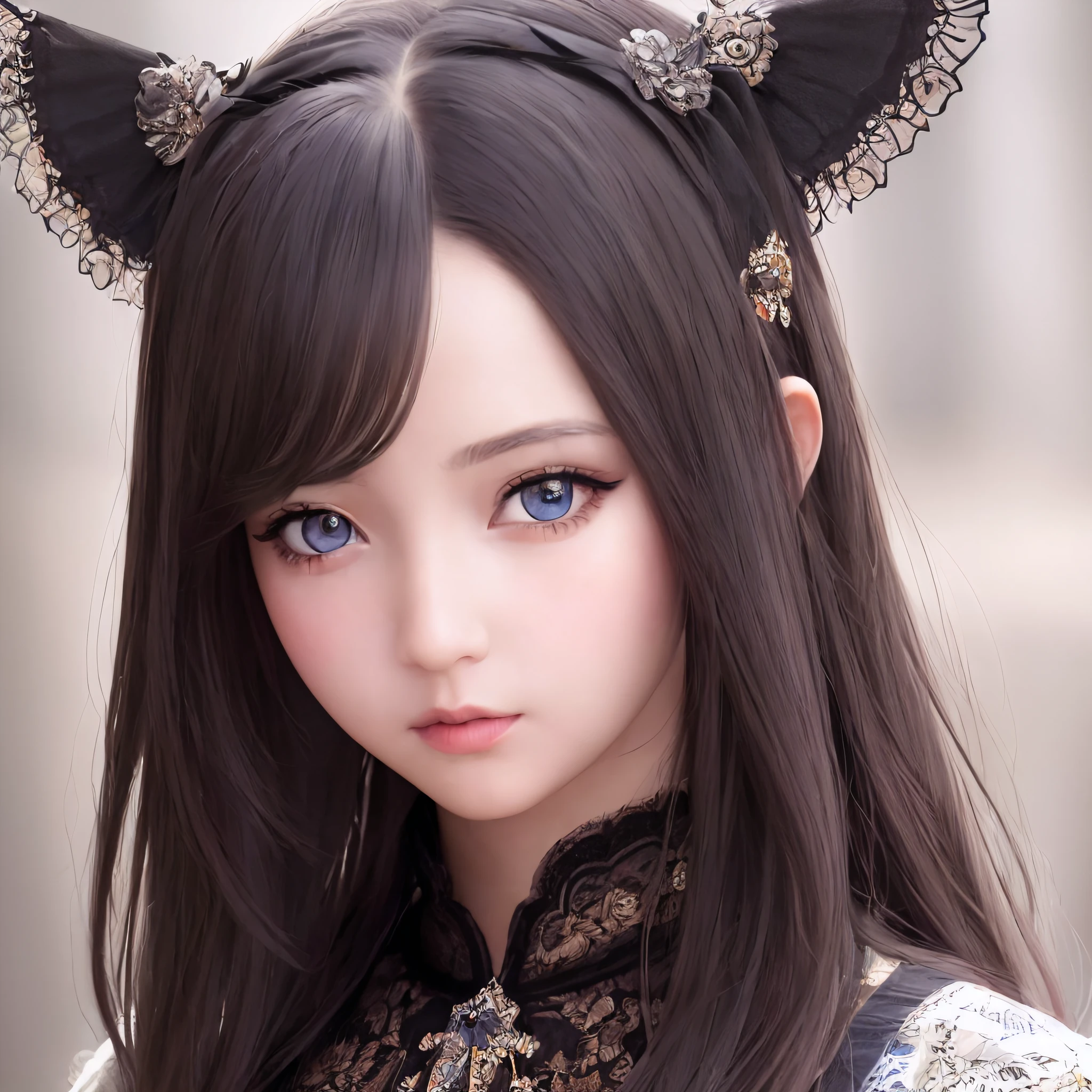 best quality, (masterpiece:1.4), symmetric highly detailed eyes, girl, highly detailed background, trending on artstation, iphone wallpaper