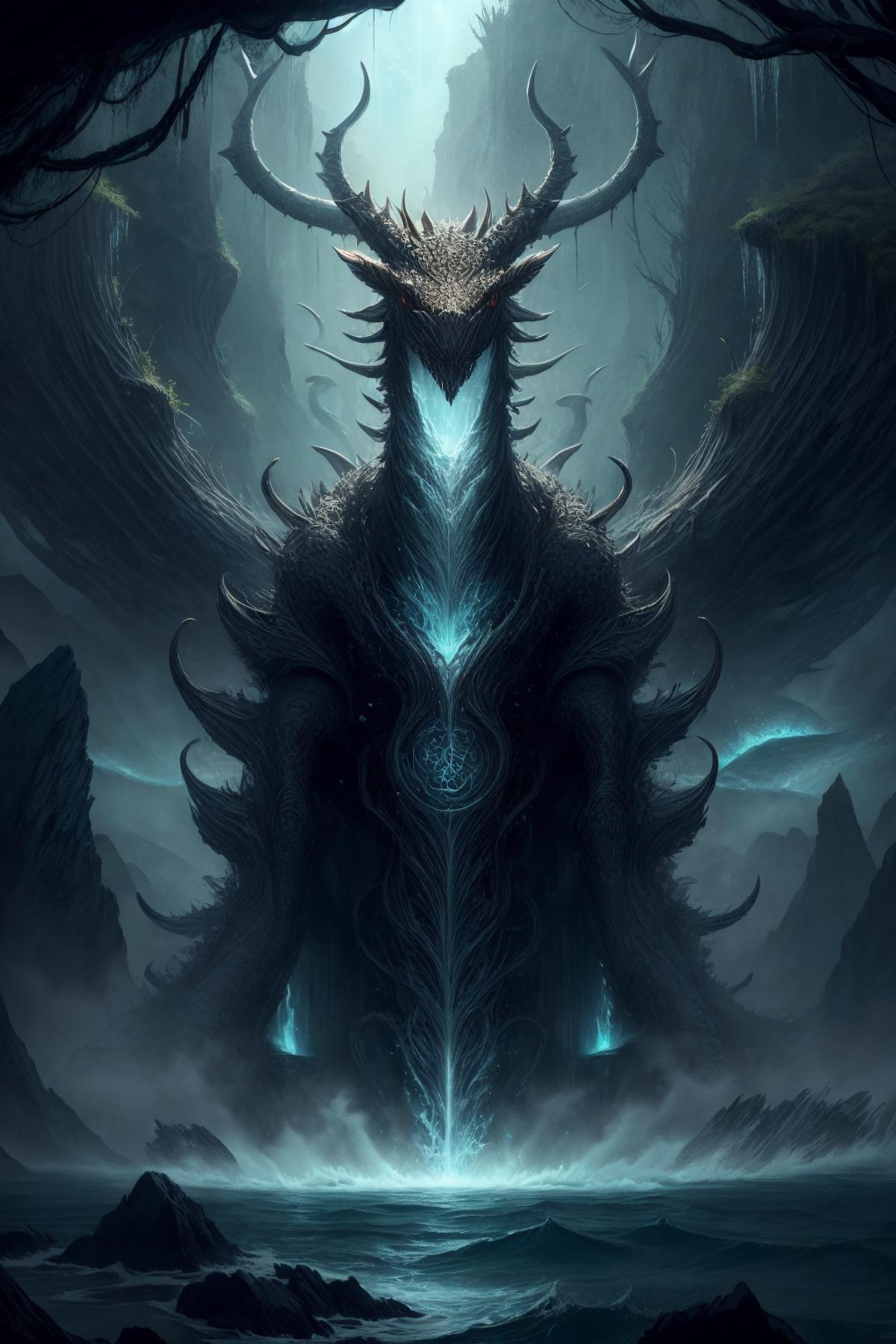 [LoRA] Sea dragon / 海竜 Concept (With dropout & noise version) v1.0