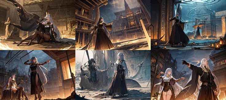tarot cards， Weapons of the future， 32K, Linen cloak, short detailed hair， thin fog， tarot cards， tmasterpiece，Tarot holds the sword， Tarot elements， Reflectors， bloods， Eastern Asia， Weapon focus，  knifes， shorter pants， fumo，  Mist， The clothes ar， Tarot bandages， Tarot scabbard， Leather， 独奏