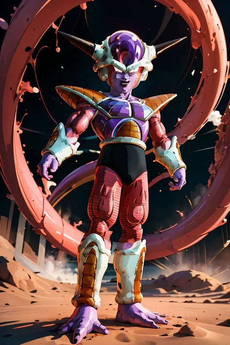 (masterpiece, best quality), 1girl,    <lora:FriezaFirstForm:1> frieza