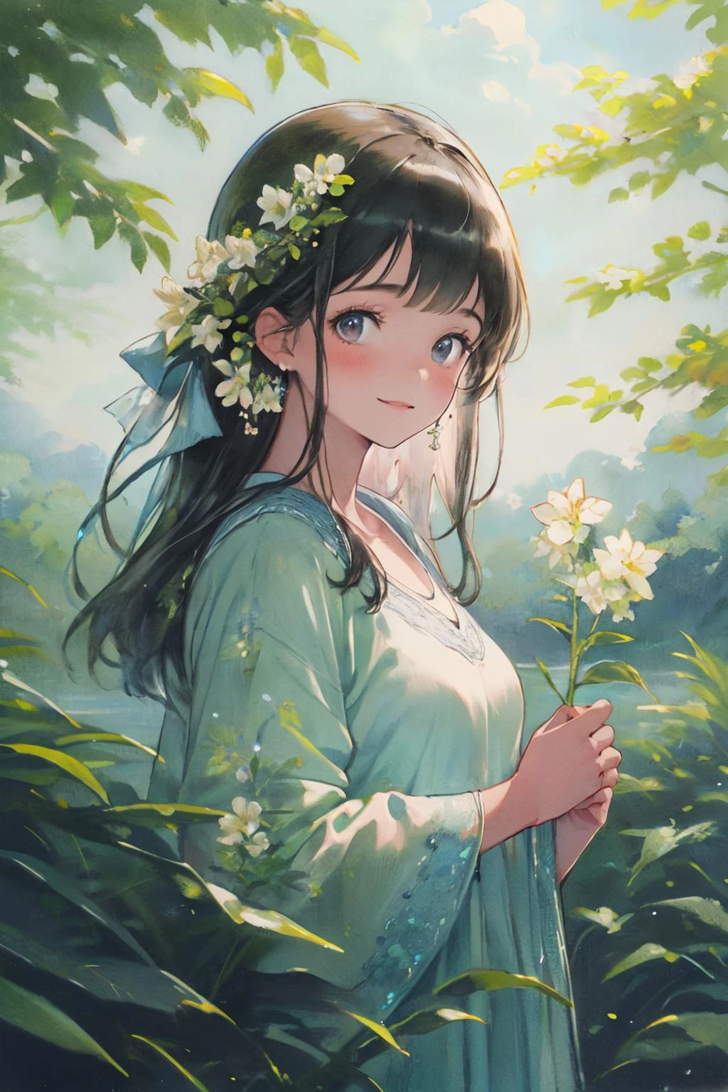 [LoRA] Bamboolight / 竹林 / ちくりん Concept (With dropout & noise version)