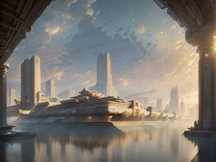 authoritarian, cityscape, scenery, view of a grand city, (masterpiece:1.3), (best quality:1.2), chiaroscuro, ( Unreal Engine, CGI render, Hyperdetailed, scenery, city, vivid colors, deep metallic colors, buildings, train station, mall, central park, residential complex, promenades, wide boulevards, courtyards, realistic, magnificent architecture, ), ultra high quality model, 8k Ultra HD, perfect composition, beautiful detailed intricate insanely detailed octane render, 8 k photography, soft natural volumetric cinematic perfect light, perfect depth of field shot, ray tracing, photometry, beautiful, luminous reflections, rtx on, subspace scattering, (subsurface scattering:1.1), dynamic hdr tone mapping, (volumetric lighting:1.2), (screenspace reflection:0.7), (Physically-Based Rendering:1.35), (Unity Wata environmental lighting:0.4), maximal attention to correctness and detail,
(uploaded and trending on imgur, pixiv, furaffinity, pinterest, e621, inkbunny, tumblr, deviantart, artstation, ),
((in the style of and art by midjourney, greg rutkowski, Frank Lloyd Wright, James Gurney, Thomas Kinkade, )),
<lora:Authoritarian Architecture (AD):0.85>