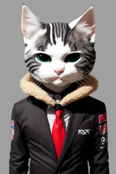 <lora:Mr_MC_D-X_V1:1,Mr_MC_D-X_V1,cat head suit,furry,