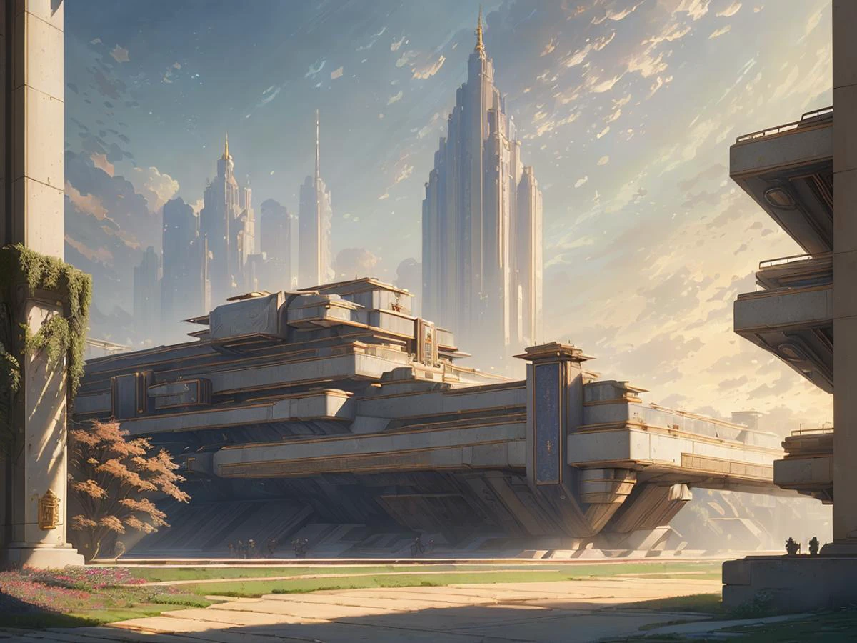authoritarian, cityscape, scenery, view of a grand city, (masterpiece:1.3), (best quality:1.2), chiaroscuro, ( Unreal Engine, CGI render, Hyperdetailed, scenery, city, vivid colors, deep metallic colors, buildings, train station, mall, central park, residential complex, promenades, wide boulevards, courtyards, realistic, magnificent architecture, ), ultra high quality model, 8k Ultra HD, perfect composition, beautiful detailed intricate insanely detailed octane render, 8 k photography, soft natural volumetric cinematic perfect light, perfect depth of field shot, ray tracing, photometry, beautiful, luminous reflections, rtx on, subspace scattering, (subsurface scattering:1.1), dynamic hdr tone mapping, (volumetric lighting:1.2), (screenspace reflection:0.7), (Physically-Based Rendering:1.35), (Unity Wata environmental lighting:0.4), maximal attention to correctness and detail,
(uploaded and trending on imgur, pixiv, furaffinity, pinterest, e621, inkbunny, tumblr, deviantart, artstation, ),
((in the style of and art by midjourney, greg rutkowski, Frank Lloyd Wright, James Gurney, Thomas Kinkade, )),
<lora:Authoritarian Architecture (AD):0.85>