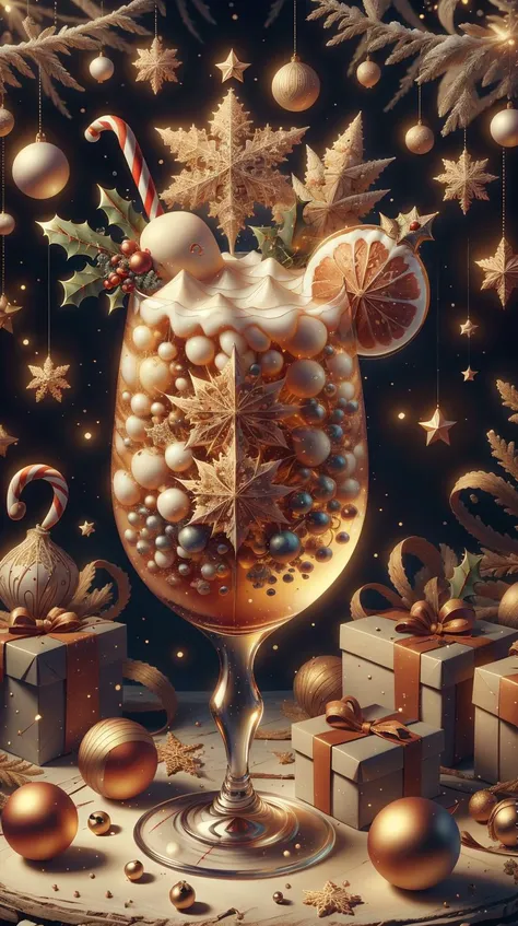 ChristmasDecorativeStyle drink <lora:ChristmasDecorativeStyle:0.65> drink, fractal, ral-frctlgmtry <lora:ral-frctlgmtry-sd15:0.8>, geometry, (Masterpiece:1.3) (best quality:1.2) (high quality:1.1)