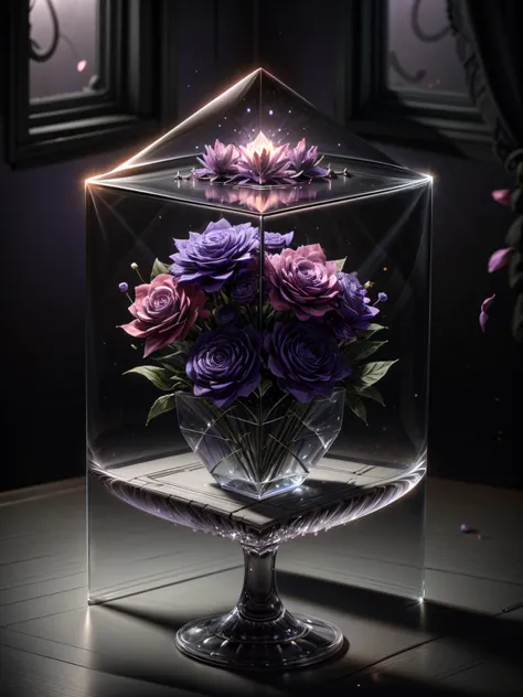 (((videogame_style))), lineart:1.2, (sharp focus:1.2), lineart, flat color, monochrome, greyscale, ((1 purple lavender)), (moody lightning:1.2), soft grey light, depth of field, bokeh, 4k, HDR,, beautiful purple lavender Illuminated by the ethereal glow of studio lightning, the light is reflecting shadows on the purple lavender patels, the light reflection sparcles around it, the harmonic play of light and shadow underlines the natural beauty of the purple lavender,, (the petals are velvety and silky curved:1.2), (high contrast to catch the play of light and shadows),, one purple lavender:(For the viewer, the flower appears alive, as if a glimpse of her inner sparkle is possible),,simple light grey background, by night, peacful and grateful atmosphere, painted hearts, magical atmosphere, <lora:ral-frctlgmtry-sd15:0.7> ral-frctlgmtry, (flying pink dahlia inside a transparent crystal cube) on a dessert table in front of a bright window, the moonlight casts a beam of light onto the flower and seems to melt your ice cube in which the flower is located, water mist emanates from the cube, award winning art <lora:more_details:0.8> <lora:dAIversity-LoRAtest-Photoreal-SD15-01:0.7>,, deserted space, landscape, detail colour is purple