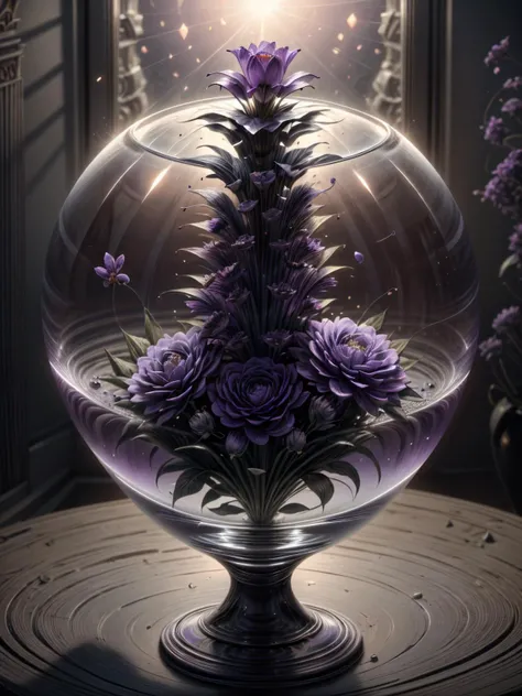 (((videogame_style))), lineart:1.2, (sharp focus:1.2), lineart, flat color, monochrome, greyscale, ((1 purple lavender)), (moody lightning:1.2), soft grey light, depth of field, bokeh, 4k, HDR,, beautiful purple lavender Illuminated by the ethereal glow of studio lightning, the light is reflecting shadows on the purple lavender patels, the light reflection sparcles around it, the harmonic play of light and shadow underlines the natural beauty of the purple lavender,, (the petals are velvety and silky curved:1.2), (high contrast to catch the play of light and shadows),, one purple lavender:(For the viewer, the flower appears alive, as if a glimpse of her inner sparkle is possible),,simple light grey background, by night, peacful and grateful atmosphere, painted hearts, magical atmosphere, <lora:ral-frctlgmtry-sd15:0.9> ral-frctlgmtry, (flying pink dahlia inside a transparent crystal cube) on a dessert table in front of a bright window, the moonlight casts a beam of light onto the flower and seems to melt your ice cube in which the flower is located, water mist emanates from the cube, award winning art <lora:more_details:0.8> <lora:dAIversity-LoRAtest-Photoreal-SD15-01:0.7>,, deserted space, landscape, detail colour is purple