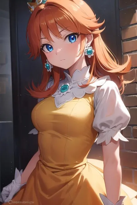 princessdaisy, <lora:princessdaisy-lora-nochekaiser:1>,
princess daisy, blue eyes, long hair, orange hair,
BREAK crown, daisy, dress, flower, gem, gloves, orange dress, puffy short sleeves, puffy sleeves, short sleeves, white gloves,
BREAK indoors,
BREAK looking at viewer, (cowboy shot:1.5),
BREAK <lyco:GoodHands-beta2:1>, (masterpiece:1.2), best quality, high resolution, unity 8k wallpaper, (illustration:0.8), (beautiful detailed eyes:1.6), extremely detailed face, perfect lighting, extremely detailed CG, (perfect hands, perfect anatomy),