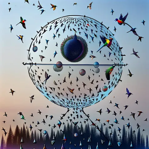 <lora:birdshape:1> birdshape, (glass sphere:1.3)