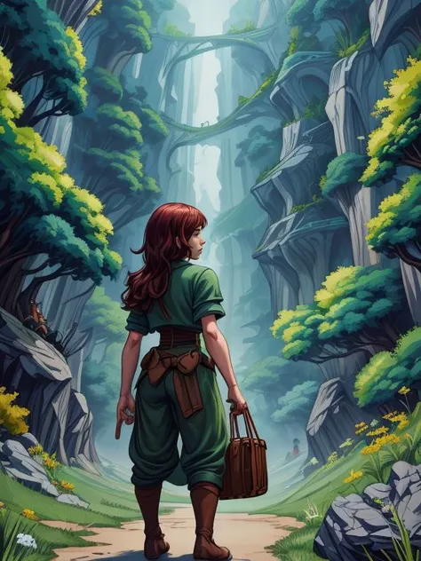 (Cognitive Painting:1.3) of (Cel shading:1.3),(Relieving:1.3) <lora:LCM_LoRA_Weights_SD15:1> (Lauren_LaForge:1.2), a hobbit going on an adventure with friends <lora:LORA-XenoDetailer-v3A:1>,(Futurism:1.3)